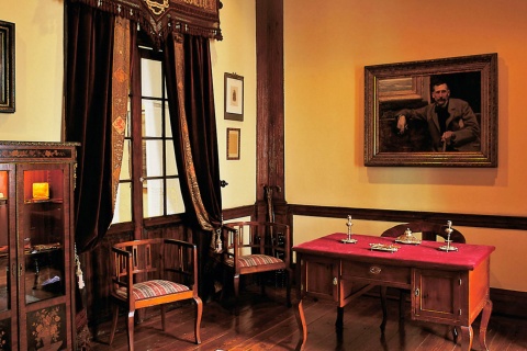 Interior da Casa-Museu Pérez Galdós. Las Palmas de Gran Canaria