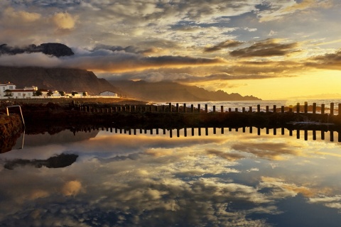 Naturalne baseny w Agaete. Gran Canaria