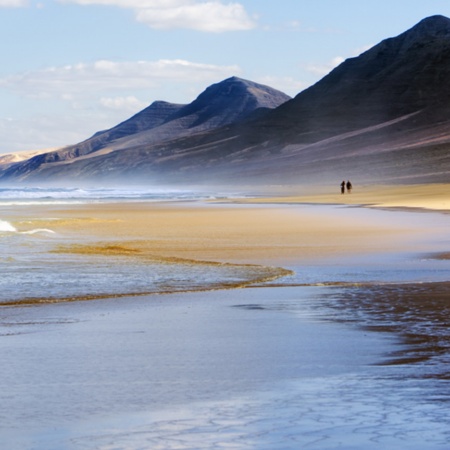 Playa El Cofete, en Fuerteventura (Islas Canarias)