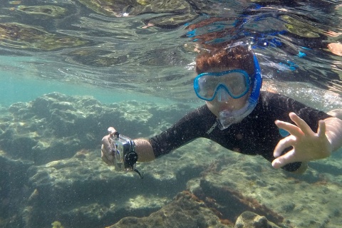 Snorkeling na Praia de Las Canteras, Las Palmas de Gran Canaria