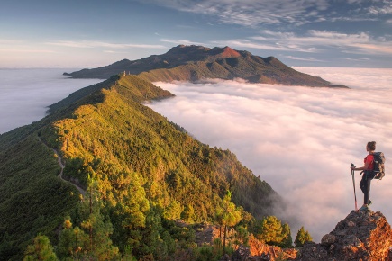 Blick auf La Palma, Kanarische Inseln