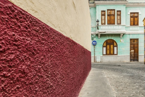 "Straßen in Santa Brígida auf Gran Canaria (Kanarische Inseln) "