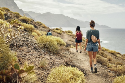 Wanderer auf Gran Canaria