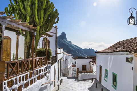 Tejeda on the island of Gran Canaria (Canary Islands)