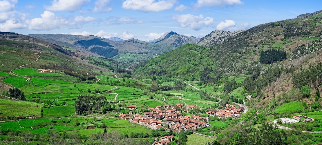 Blick auf Carmona vom Aussichtspunkt Asomada del Ribero.