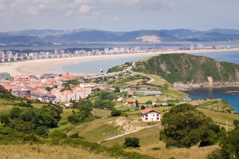 Vue de Laredo, Cantabrie