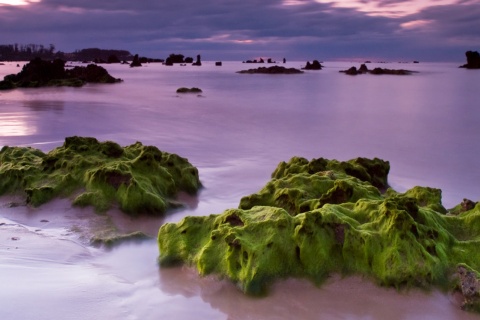 Spiaggia di Trengandín, a Noja (Cantabria)