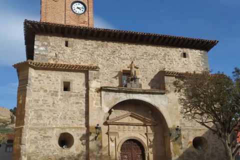 Exterior da Igreja de San Pedro, em Belorado