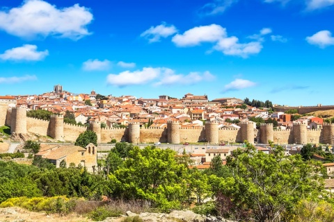 Vista general de Ávila