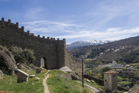 Vista panorâmica de Béjar (Salamanca, Castilla y León)