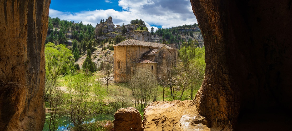 Canyon de la rivière Lobos dans la province de Soria, Castille-León