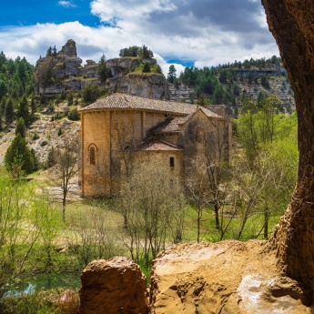 Canyon de la rivière Lobos dans la province de Soria, Castille-León