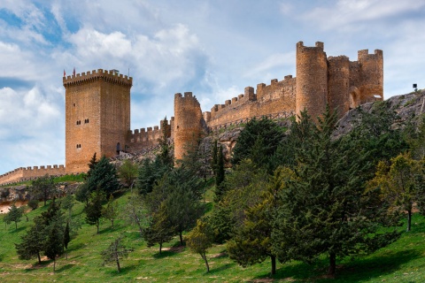 Zamek w Peñarandzie. Burgos