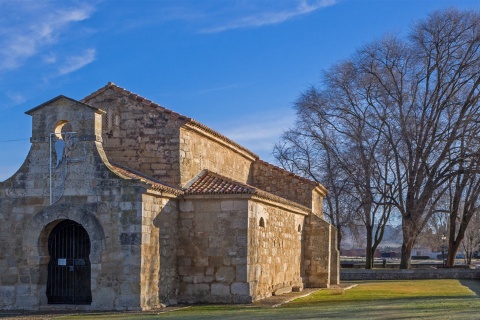 Igreja de San Juan Bautista, em Baños de Cerrato. Palência