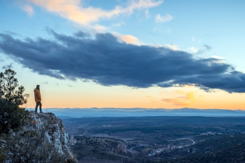 Смотровая площадка Галиана, в Усеро (Сория, Кастилия-и-Леон) 