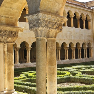 Jardins du monastère de Santo Domingo de Silos