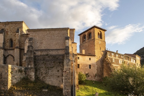 Church of San Juan Bautista in Oña (Burgos, Castilla y León)