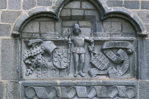 Pałac Valderrábanos. Relief. Ávila.