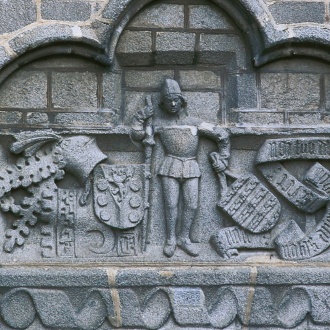 Pałac Valderrábanos. Relief. Ávila.