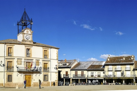 Plaza Mayor de Riaza (province de Ségovie, Castille-León)