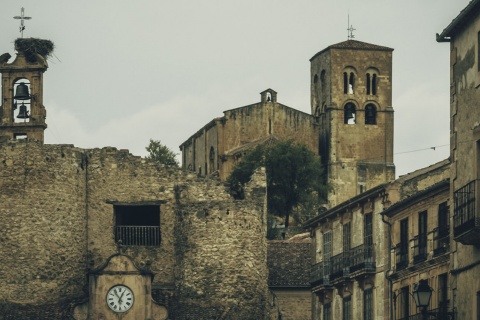 "Sepúlveda, dans la province de Ségovie (Castille-León) "