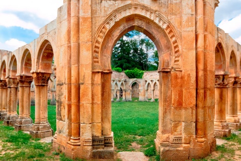 Monasterio de San Juan de Duero, en Soria (Castilla y León)