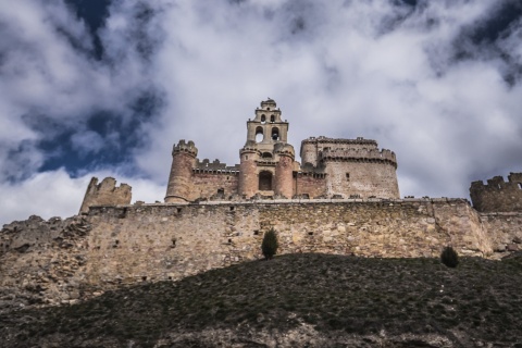 Veduta del Castello di Turégano (Segovia, Castiglia e León)