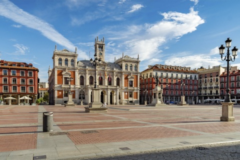 Plaza Mayor w Valladolid (Kastylia-León)