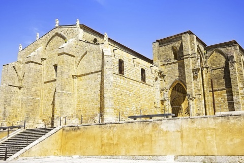 Igreja de Santa María, em Villalcázar de Sirga (Palência, Castilla y León)