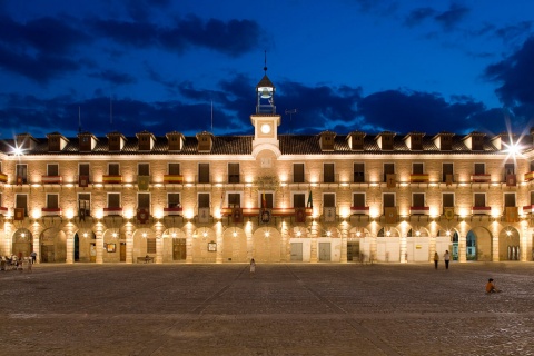 Plaza Mayor d’Ocaña, dans la province de Tolède (Castille-La Manche)