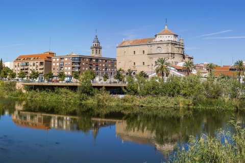 Veduta del fiume Tago all