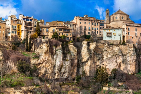 View of Cuenca (Castilla-La Mancha)