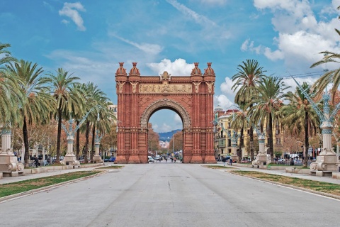 Arco do triunfo de Barcelona