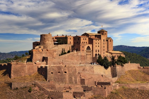 Burg von Cardona (Barcelona, Katalonien)