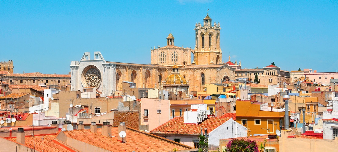 Catedral de Tarragona desde los tejados