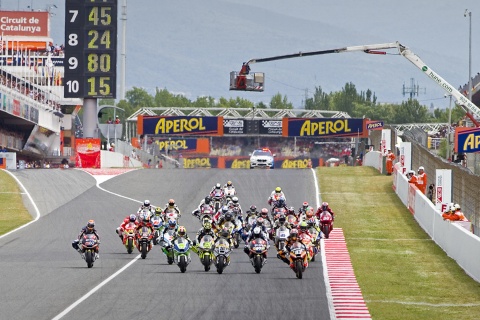 Catalonia Circuit. Moto2 Grand Prix