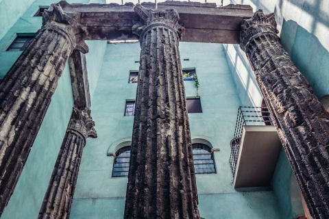 Columnas de Adriano, MUHBA, Barcelona