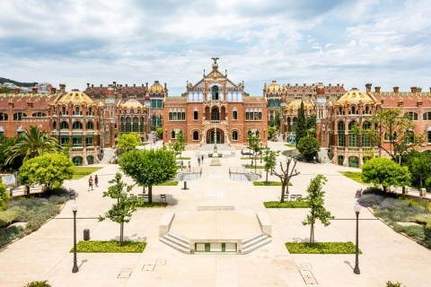 Hospital La Santa Creu y Sant Pau, Barcelona