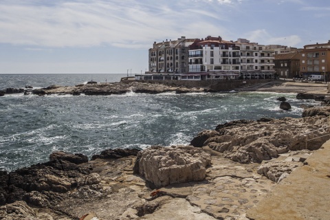 ジローナ（カタルーニャ）のラスカーラの景色