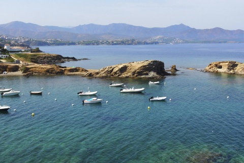 Praias de Llançà, em Girona (Catalunha)