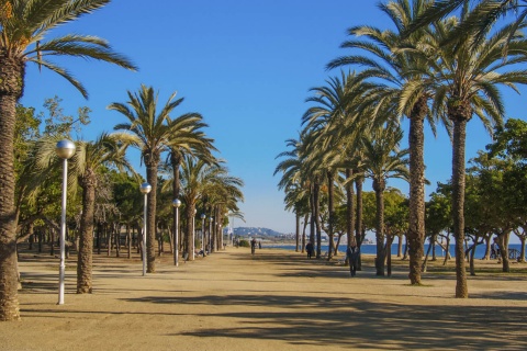 Front de mer de Mataró (province de Barcelone, Catalogne)