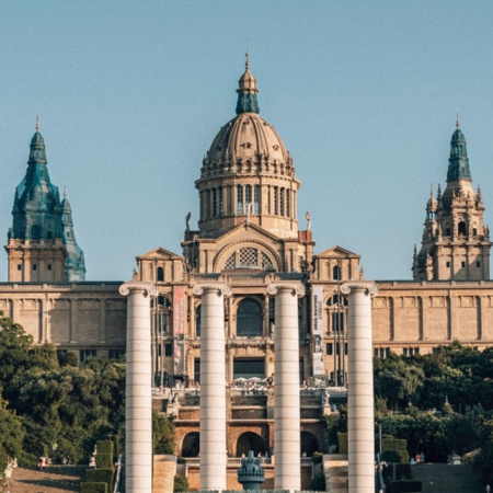 National Art Museum of Catalonia in Barcelona, Catalonia.