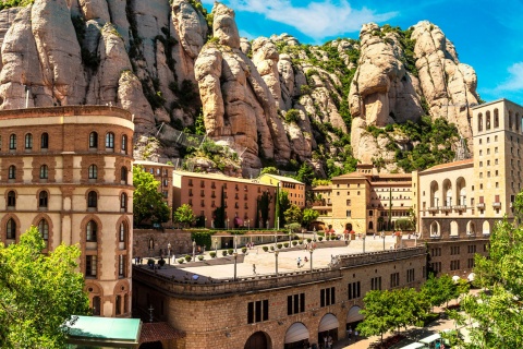 Mosteiro de Montserrat. Barcelona.