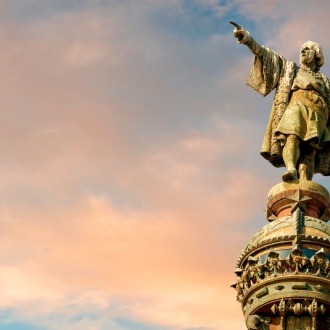 Monumento a Colombo. Barcelona