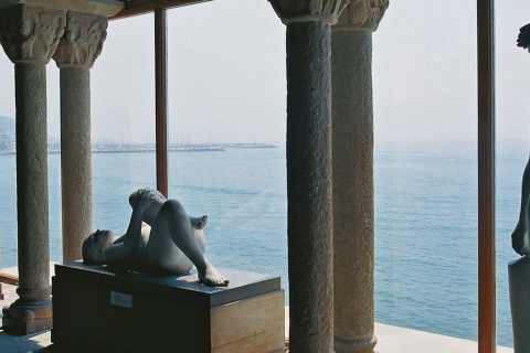 Mirante do Museu Maricel, em Sitges. Barcelona