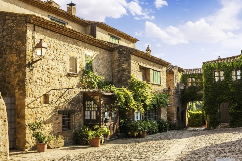 Peratallada, en Girona (Cataluña)