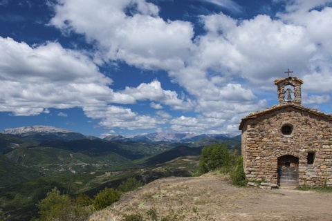 Shrine to Sant Salvador d’Irgo in Pont de Suert (Lleida, Catalonia)