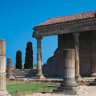 Ruinas griegas en Ampurias