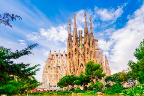 The Sagrada Familia, Barcelona