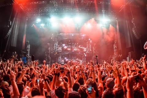 Skrillex at the Sonar Festival